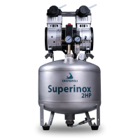 Compressor Super Inox 2hp 40 litros